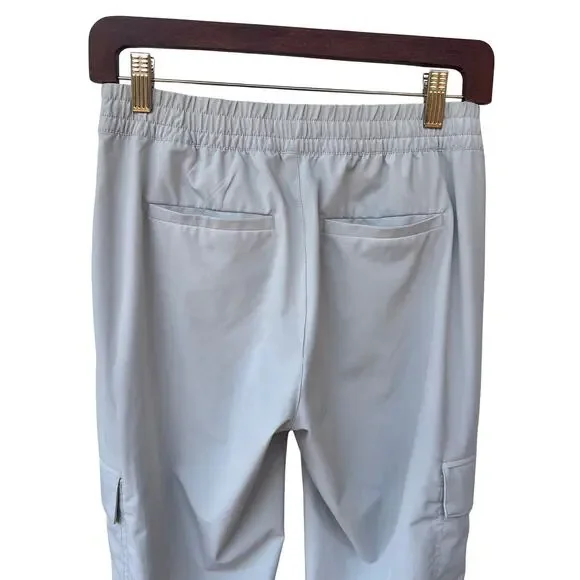 Banana Republic Standard Flyweight Cargo Jogger Pants XS in Salton Sea Cream - Picture 7 of 9